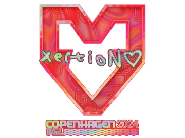 Sticker | xertioN (Holo) | Copenhagen 2024