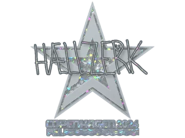 Sticker | hallzerk (Glitter) | Copenhagen 2024