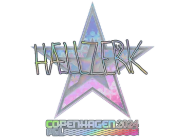 Sticker | hallzerk (Holo) | Copenhagen 2024