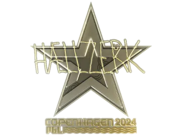 Sticker | hallzerk (Gold) | Copenhagen 2024