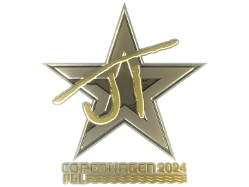 Sticker | JT (Gold) | Copenhagen 2024