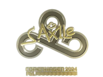 Sticker | Ax1Le (Gold) | Copenhagen 2024