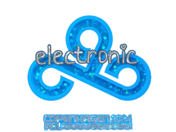 Sticker | electronic (Glitter) | Copenhagen 2024