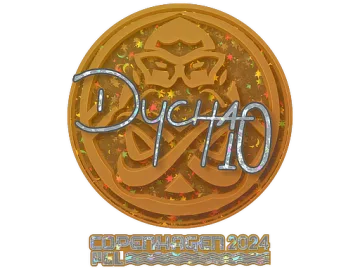 Sticker | Dycha (Glitter) | Copenhagen 2024