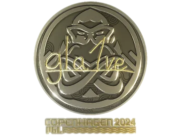 Sticker | gla1ve (Gold) | Copenhagen 2024