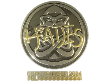 Sticker | hades (Gold) | Copenhagen 2024