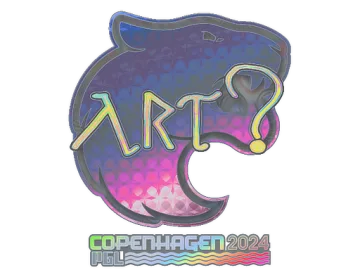 Sticker | arT (Holo) | Copenhagen 2024