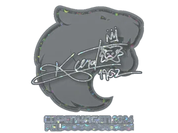 Sticker | KSCERATO (Glitter) | Copenhagen 2024
