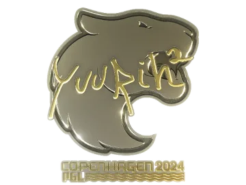 Sticker | yuurih (Gold) | Copenhagen 2024