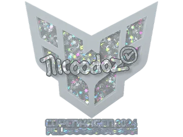 Sticker | nicoodoz (Glitter) | Copenhagen 2024