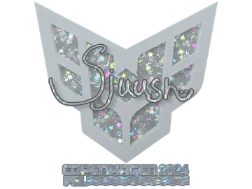 Sticker | sjuush (Glitter) | Copenhagen 2024