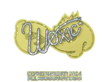 Sticker | woxic (Glitter) | Copenhagen 2024