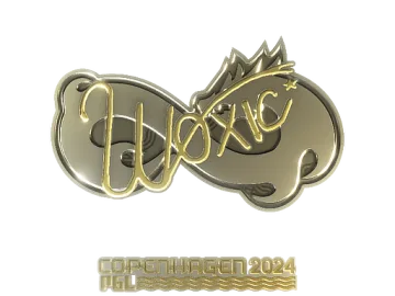 Sticker | woxic (Gold) | Copenhagen 2024
