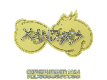 Sticker | XANTARES (Glitter) | Copenhagen 2024