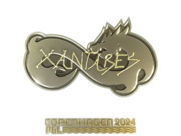 Sticker | XANTARES (Gold) | Copenhagen 2024