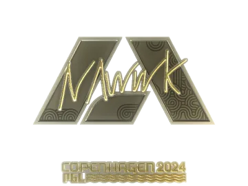 Sticker | nawwk (Gold) | Copenhagen 2024
