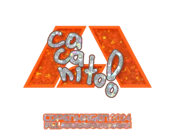 Sticker | CacaNito (Glitter) | Copenhagen 2024