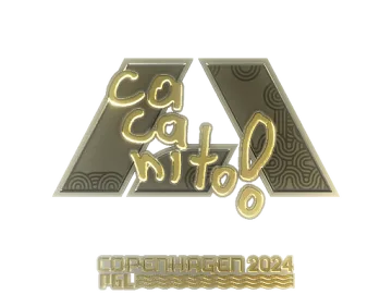 Sticker | CacaNito (Gold) | Copenhagen 2024
