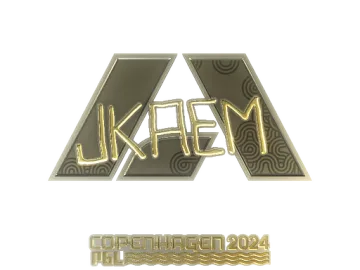 Sticker | jkaem (Gold) | Copenhagen 2024