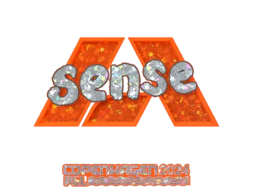 Sticker | sense (Glitter) | Copenhagen 2024