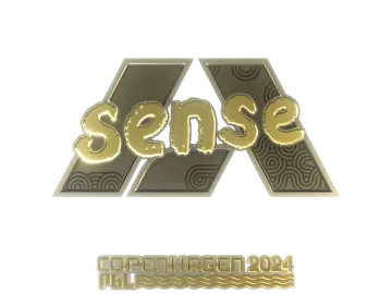 Sticker | sense (Gold) | Copenhagen 2024