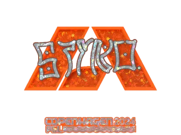 Sticker | STYKO (Glitter) | Copenhagen 2024