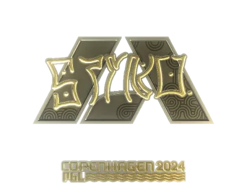 Sticker | STYKO (Gold) | Copenhagen 2024