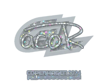 Sticker | acoR (Glitter) | Copenhagen 2024