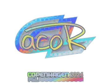 Sticker | acoR (Holo) | Copenhagen 2024