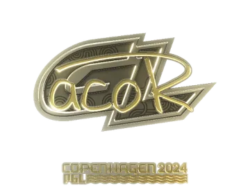 Sticker | acoR (Gold) | Copenhagen 2024