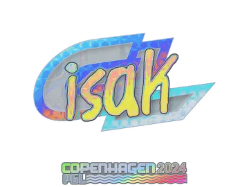 Sticker | isak (Holo) | Copenhagen 2024