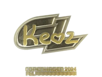 Sticker | Keoz (Gold) | Copenhagen 2024
