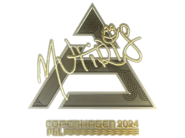 Sticker | MUTiRiS (Gold) | Copenhagen 2024