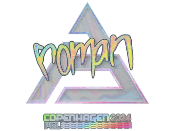 Sticker | roman (Holo) | Copenhagen 2024