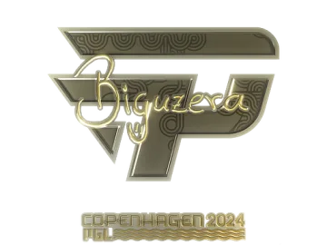 Sticker | biguzera (Gold) | Copenhagen 2024