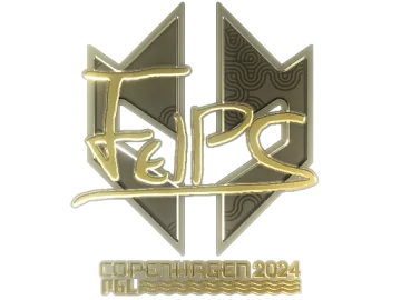 Sticker | felps (Gold) | Copenhagen 2024