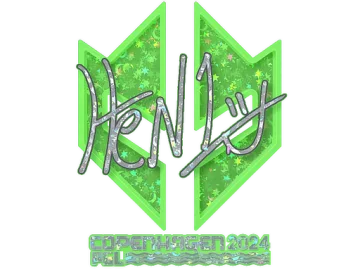 Sticker | HEN1 (Glitter) | Copenhagen 2024