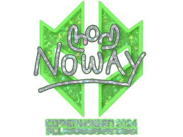 Sticker | noway (Glitter) | Copenhagen 2024