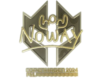 Sticker | noway (Gold) | Copenhagen 2024