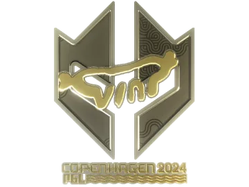 Sticker | VINI (Gold) | Copenhagen 2024