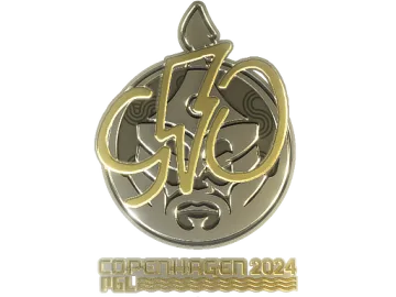Sticker | 910 (Gold) | Copenhagen 2024