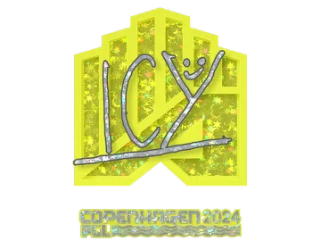 Sticker | ICY (Glitter) | Copenhagen 2024