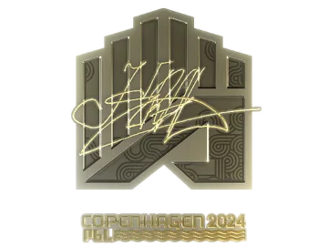 Sticker | Krad (Gold) | Copenhagen 2024