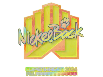 Sticker | NickelBack (Holo) | Copenhagen 2024