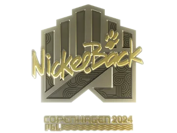 Sticker | NickelBack (Gold) | Copenhagen 2024