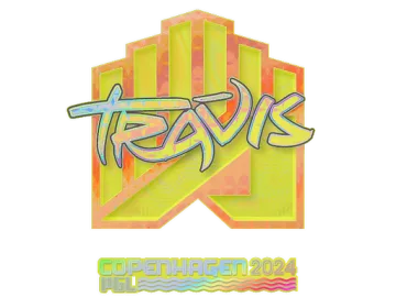 Sticker | TRAVIS (Holo) | Copenhagen 2024