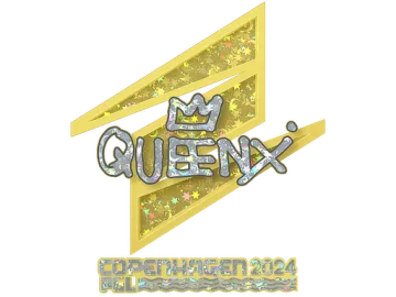 Sticker | Queenix (Glitter) | Copenhagen 2024
