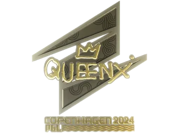 Sticker | Queenix (Gold) | Copenhagen 2024