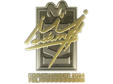Sticker | adamS (Gold) | Copenhagen 2024