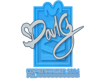 Sticker | dav1g | Copenhagen 2024